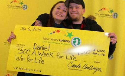 Daniel Shelton lottery winner