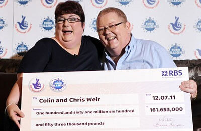 euromillions winners weir