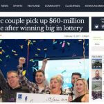 Villenueve and Marie-Josee Picard win Lotto Max