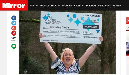 Mum Buys New Home From Lottery Winnings