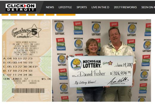 Brighton Man Wins Retirement Money From the Lotto