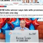 Man Attributes Lotto Win To Wife's Promise