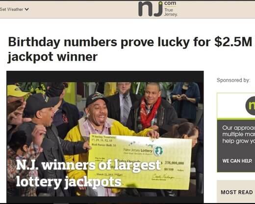 Union Carpenter Wins Big Lotto Jackpot